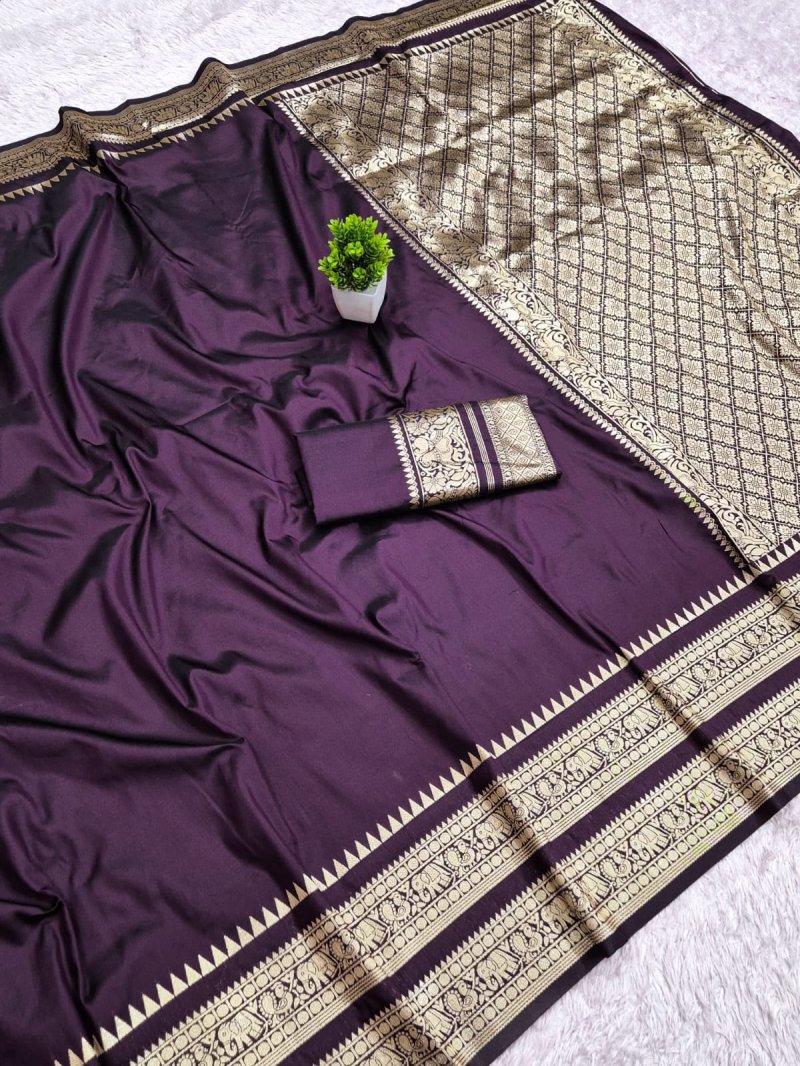 Narayan Pet Vol 1 By Aab Soft Silk Zari Weaving Saree 